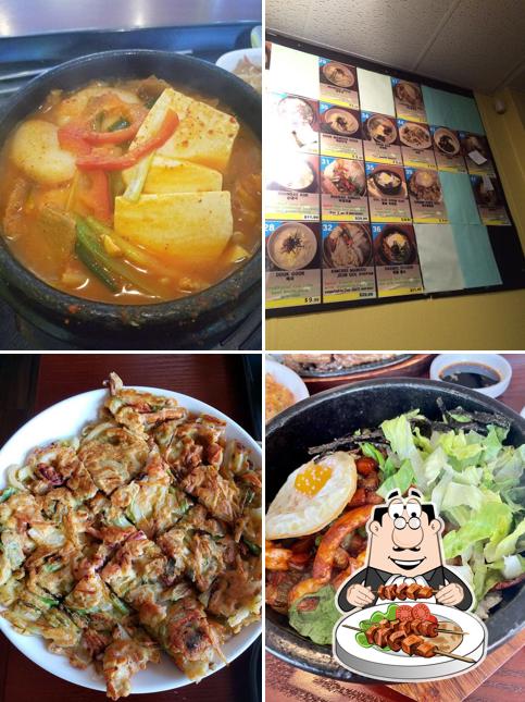 Meals at Korea Restaurant