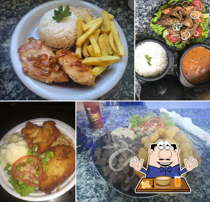 Platos en Styllu's piscinas bar espaço do samba