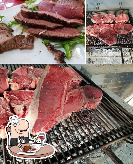 Prova i piatti di carne a La Fattoria delle Bontà