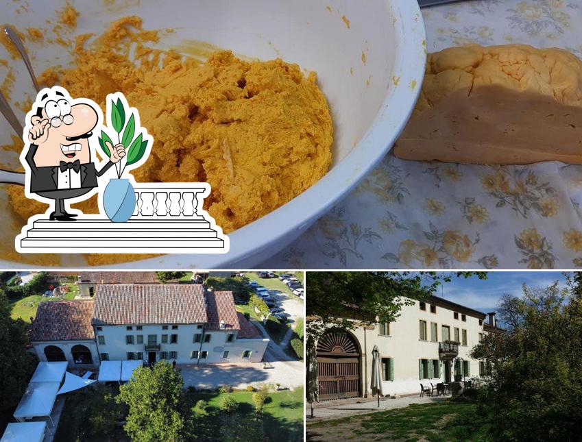 La foto di esterno e cibo da Agriturismo I Quarti