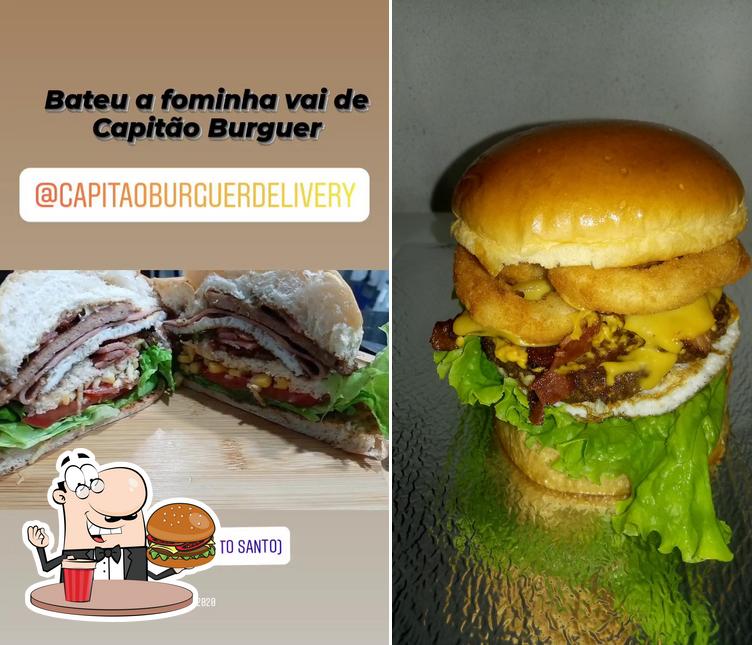 Os hambúrgueres do Capitão Burguer irão satisfazer uma variedade de gostos