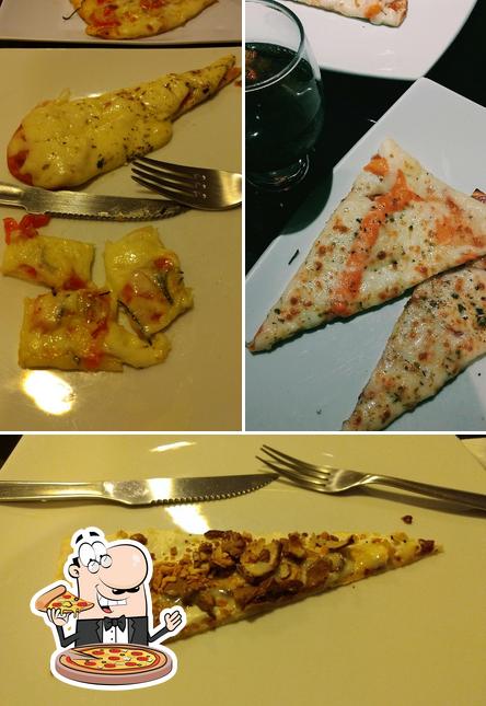 Escolha pizza no Pizzaoli