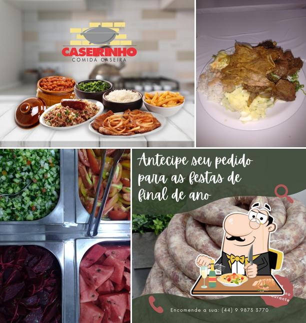 Comida em Restaurante Caseirinho