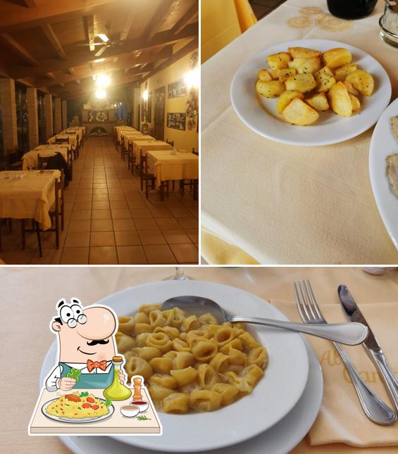 La immagine di cibo e interni da Trattoria Al Cantone