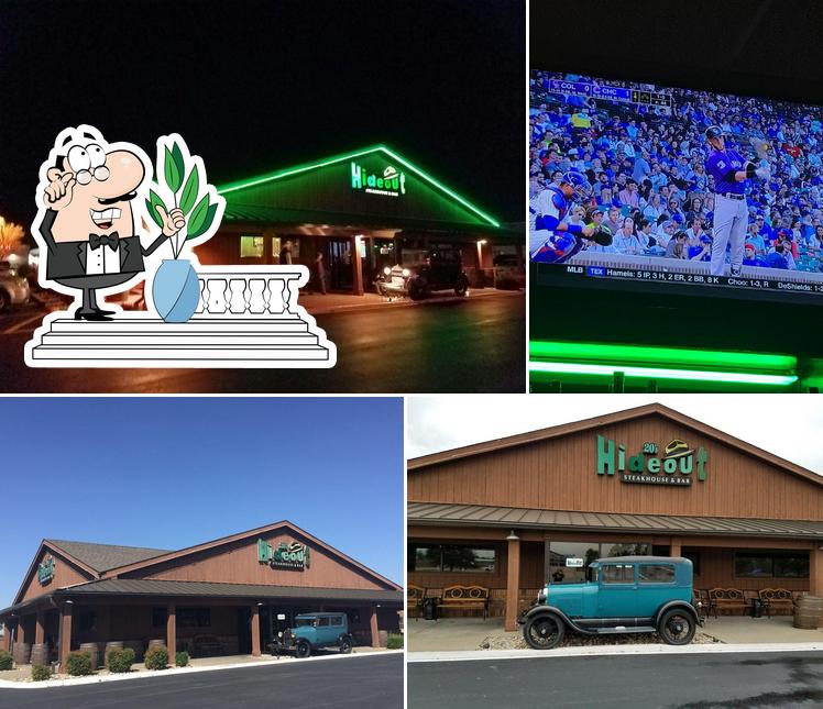 20's Hideout Steakhouse in Marion Restaurant menu and reviews