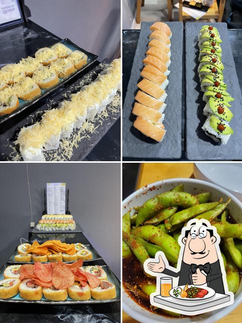 Еда в "Bonsái Sushi"