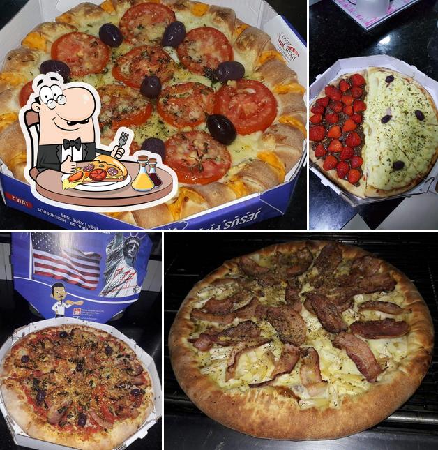 Escolha diversos estilos de pizza