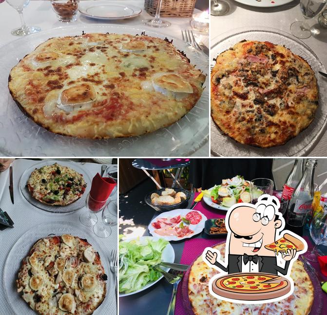 Essayez des pizzas à Le Vésuve