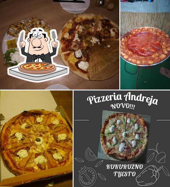 Try out pizza at Pizzeria Andreja