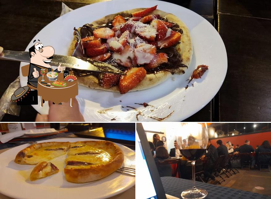 Comida em Donattos Pizzaria e Esfiharia