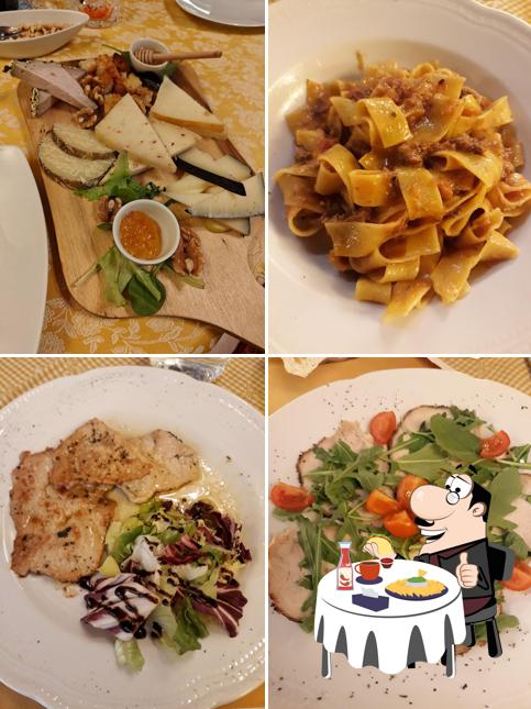 Piatto di formaggi al Torre Sangiovanni Albergo & Ristorante