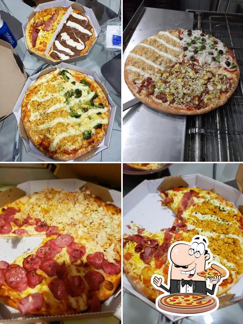 Experimente diferentes tipos de pizza