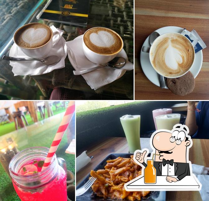 Enjoy a beverage at Brewbakery Janipur