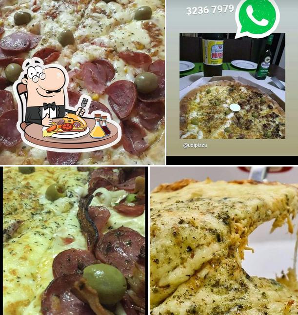 Experimente pizza no Udi Pizza Martins