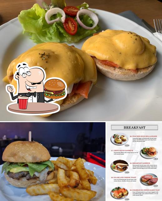 Get a burger at Blue’s Bar Club & Restaurant Khon Kaen