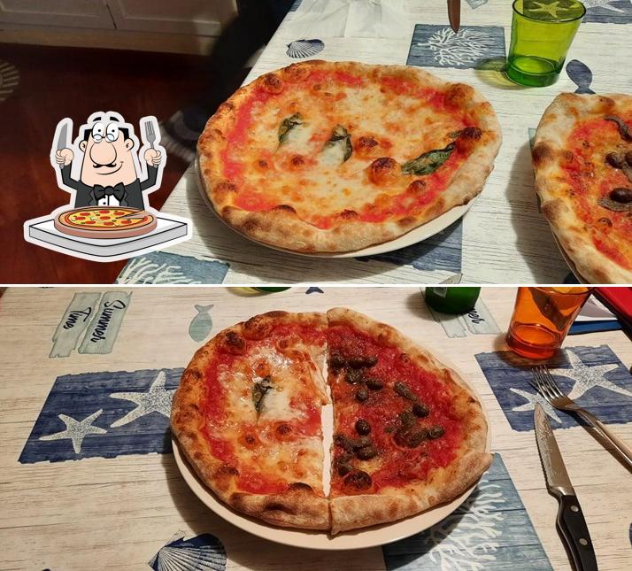 Ordina tra le molte varianti di pizza