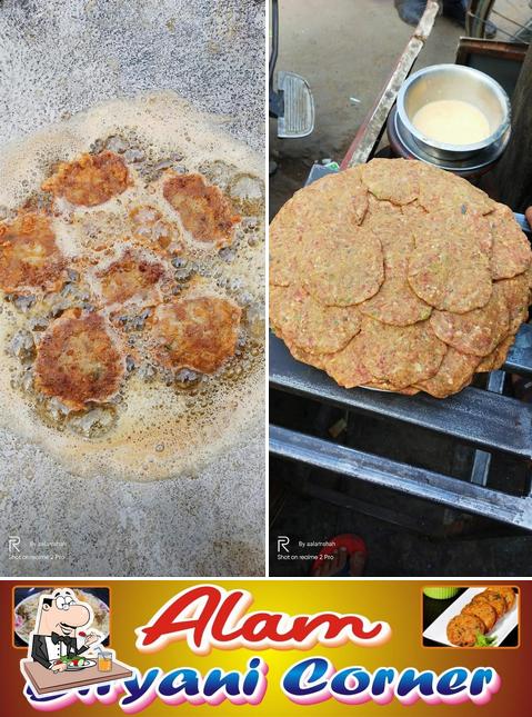 Food at Alam Biryani