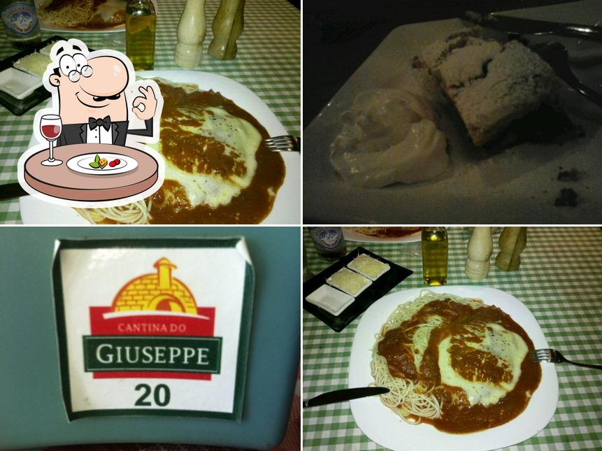 Comida em Cantina do Giuseppe