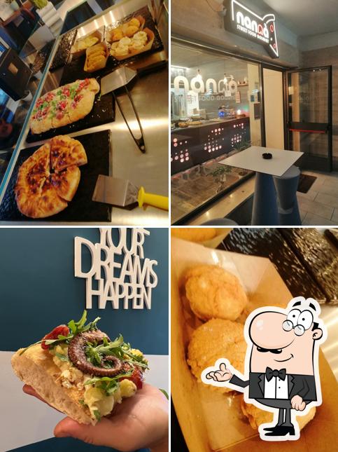 Gli interni di Nannà Street Food Gourmet