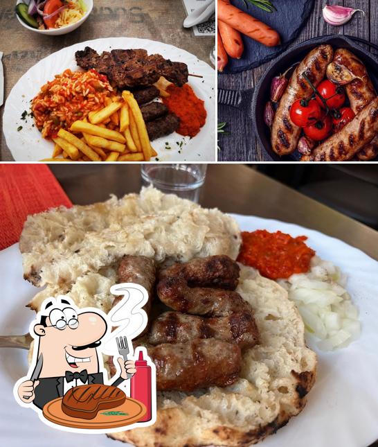 Commandez des plats à base de viande à Ćevapčići Grillspezialitäten & more