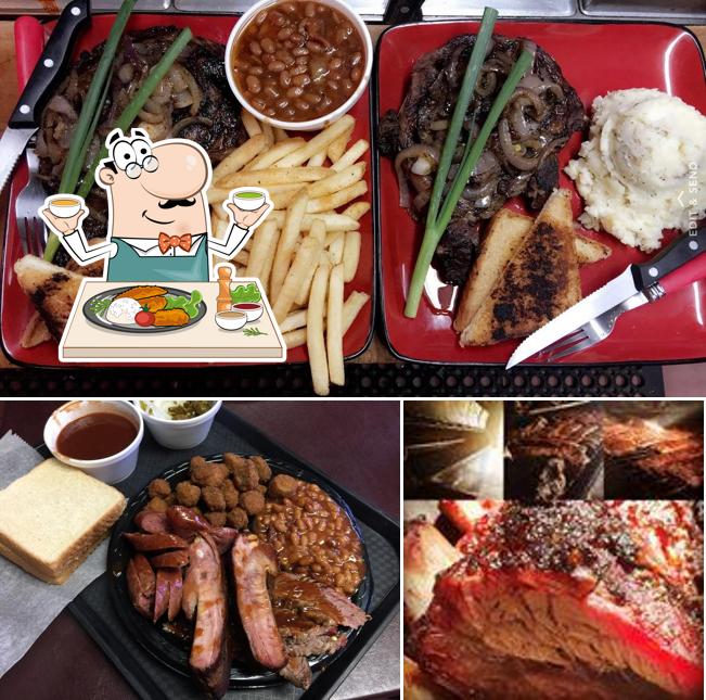 AJ's Meat Market & Smokehouse in Dickinson Restaurant menu and reviews