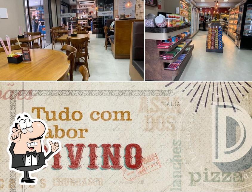 O interior do Divino Pão