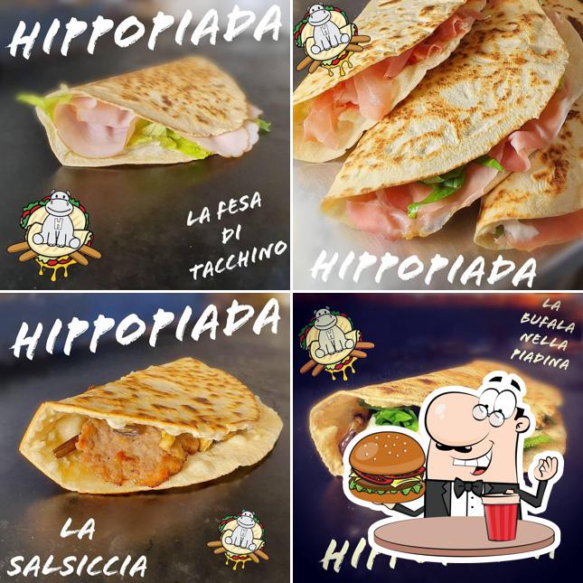 Prenez un hamburger à Hippopiada