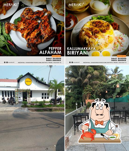 Try out seafood at Merakki