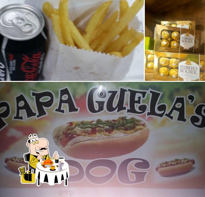 Comida em Papa Guela's Burger