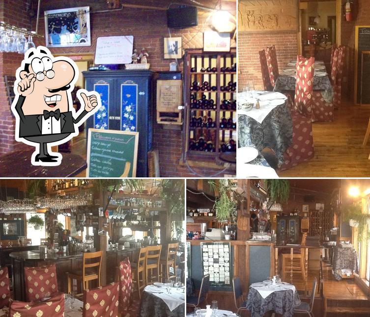 Restaurant à la fontaine