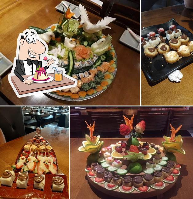 Ydaygorô Sushi Bar provê uma seleção de pratos doces