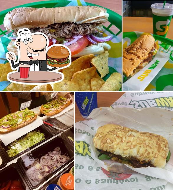 Consiga um hambúrguer no Subway