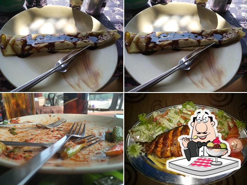 Ganga Café - ಗಂಗಾ ಕೆಫೆ serves a range of desserts