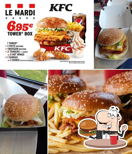 Commandez un hamburger à KFC Brest Iroise