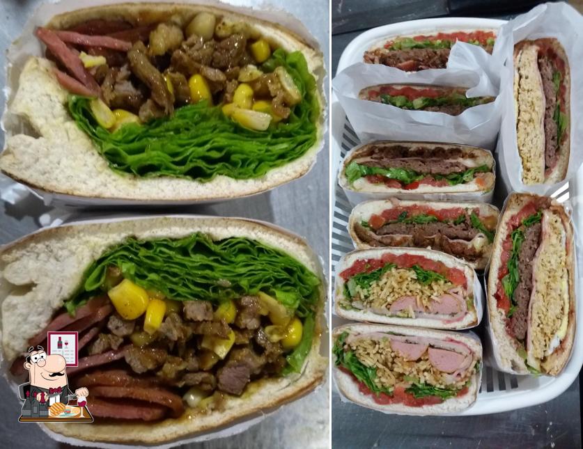 Peça pratos de carne no Faraó Lanches