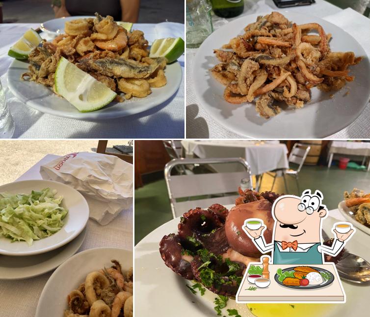 Calamari fritti al Hosteria Red Moon