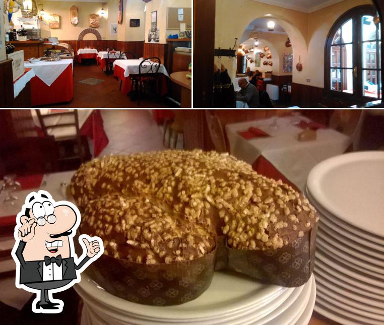 Dai un’occhiata alla foto che presenta la interni e cibo di Taverna del Pappagallo Ristorante e Pizzeria