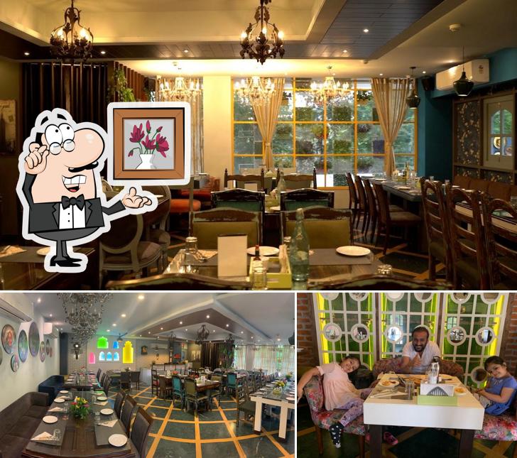 The interior of RD'S Infusion Global Veg Kitchen Fine Dining Restaurant