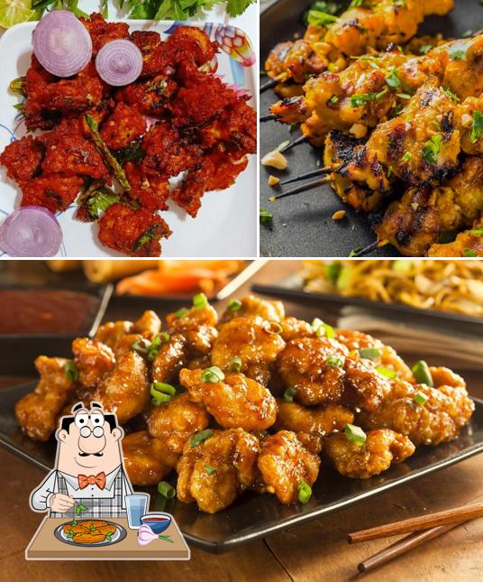 Chicken wings at Vidhi Chinese Corner