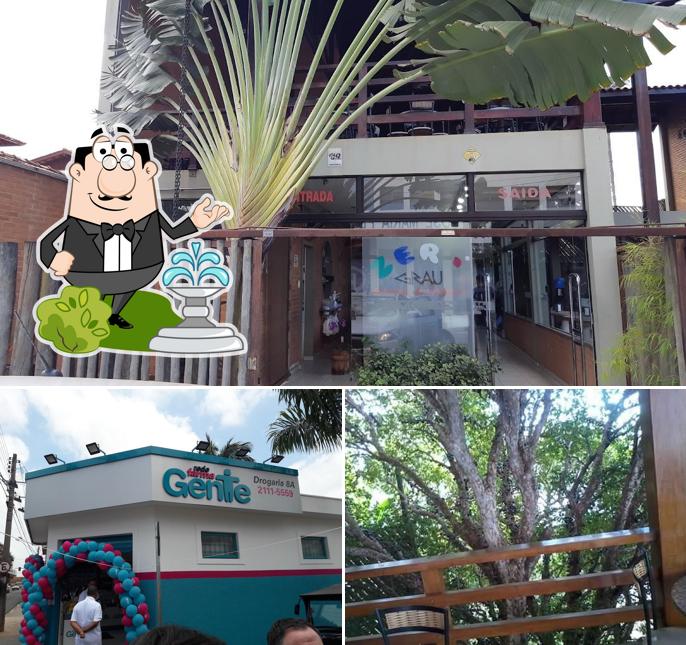 O exterior do Zero Grau Sorveteria