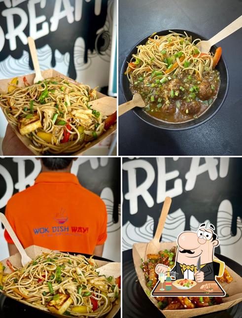 Pad thai at Wok Dish Way! - Best Chinese and Momos, First Car Dining Restaurant in Noida