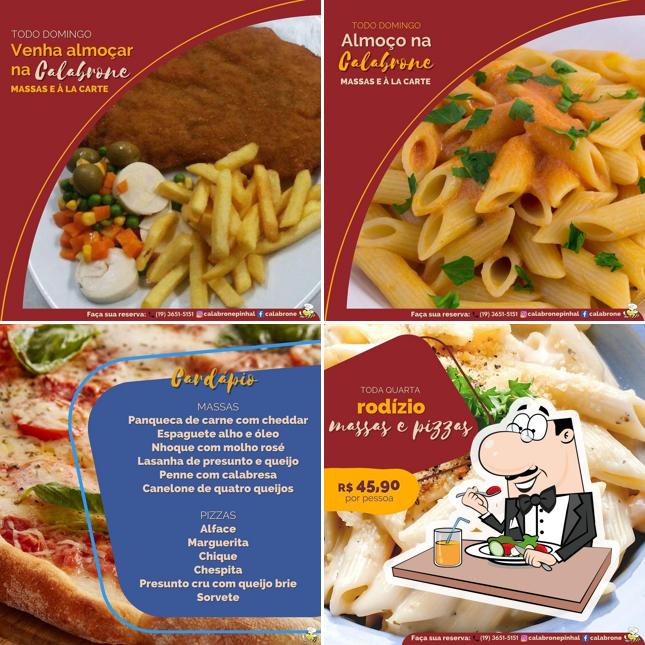 Comida em Calabrone Restaurante
