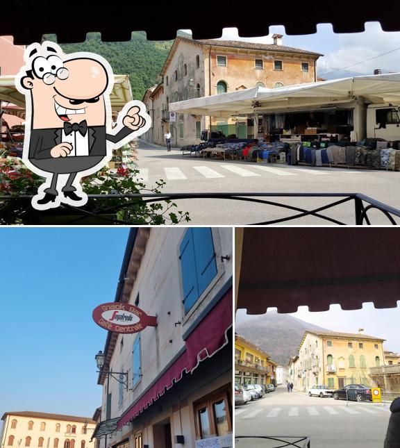 Goditi la vista dagli esterni di Cafè Centrale