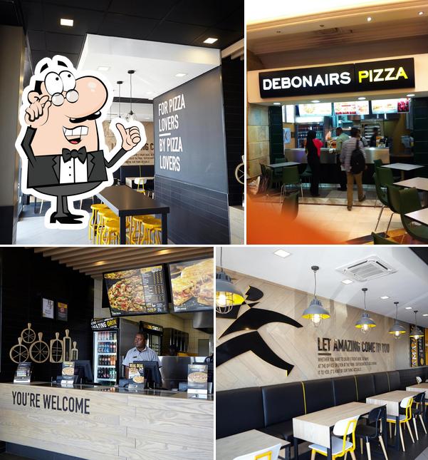 Интерьер "Debonairs Pizza"