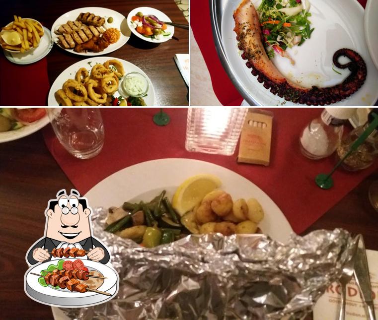 Food at Grieks Restaurant Irodion BV