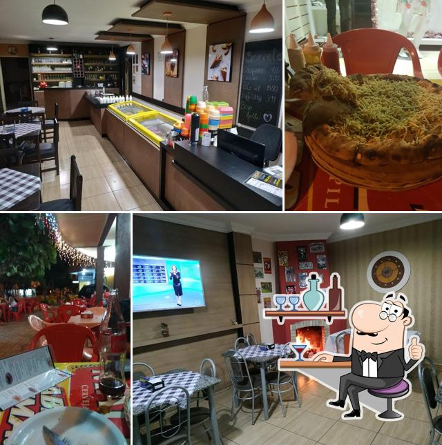Veja imagens do interior do Gulas Pizzaria