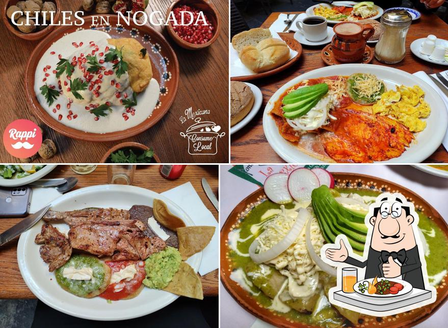 Еда в "La Mexicana"