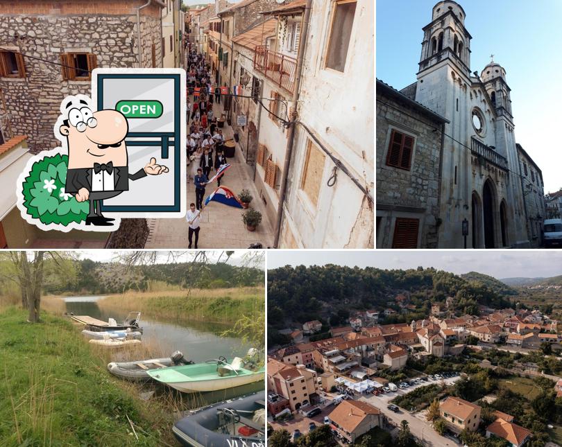 Gli esterni di Bistro & Bar PINI