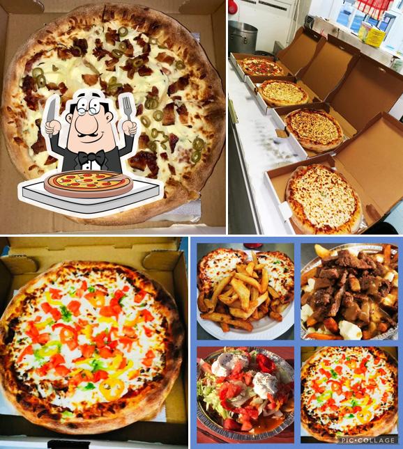 Essayez différents types de pizzas