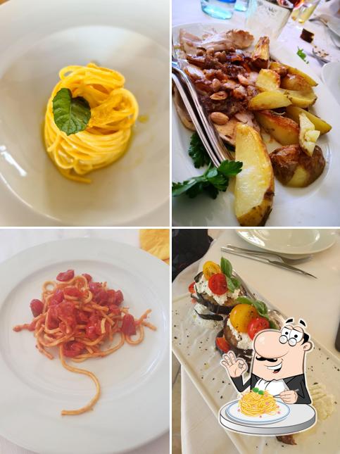 Spaghetti alla carbonara al Fior di Pesco